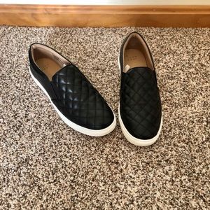 A New Day black quilted sneaker